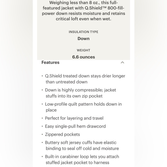 Mountain Hardwear® Women’s Ghost Whisperer™ Puffy Down-Insulated Jacket Blue (S) - Picture 14 of 17